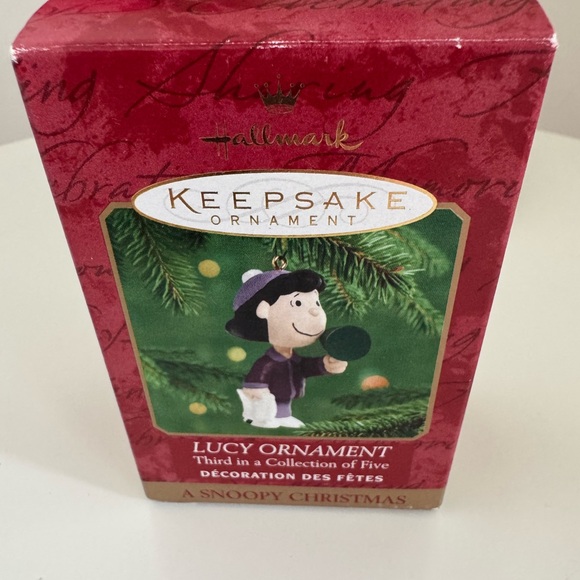 Hallmark Keepsake Ornament Peanuts Lucy 2000 Series #3 with Box - Picture 1 of 7